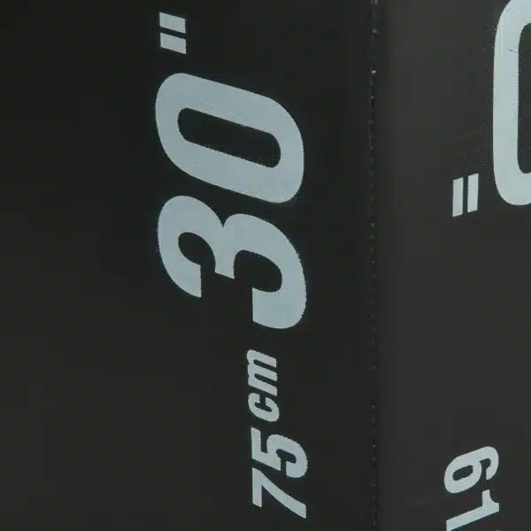 Cajón de Salto 3 en 1 con Cremallera y 3 Alturas Diferentes Carga 120 kg para Casa Oficina Gimnasia 75x51x61 cm Negro - Imagen 5
