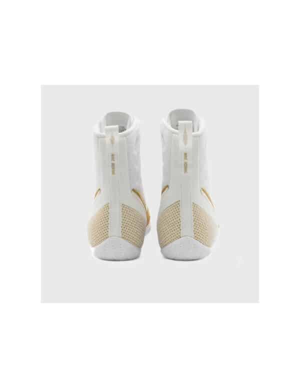 Nike Machomai 3 Blanco/Oro bota boxeo - Imagen 4