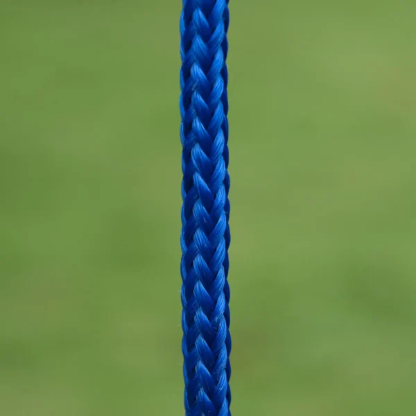 Juego de Columpios de Jardín de Metal con Altura Ajustable 2 Columpios y Balancín 280x140x178 cm Verde y Azul - Imagen 3