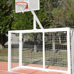 JUEGO PORTERÍAS F.SALA/BALONMANO - CANASTA BASKET BLANCO PORTES GRATIS