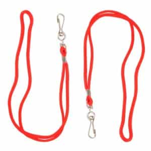 Cordón silbato standard NECK. Pack de 2 - Rojo