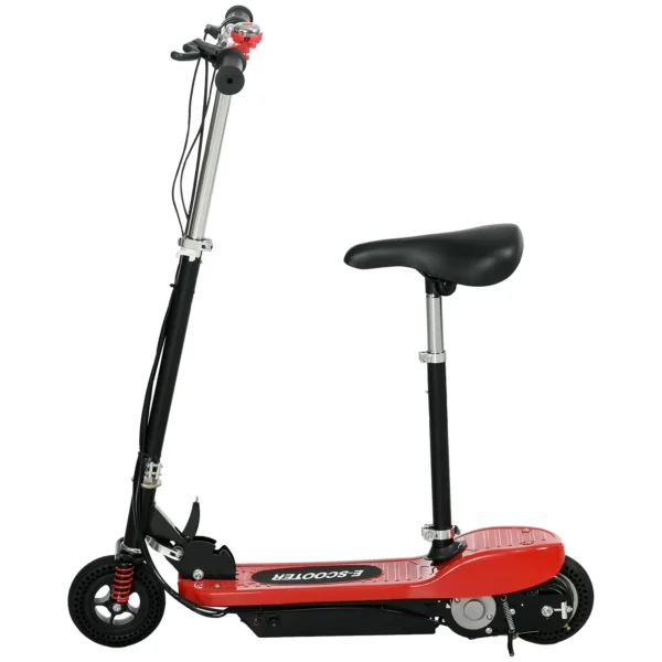 Trotinette eléctrica 120 W Plegable para niños 7-14 años, 15 Km/h Máx PATINETE CON ASIENTO - Imagen 2