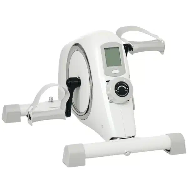 Mini Bicicleta Estática con Resistencia Magnética Pantalla LCD y Pedales Antideslizantes para Ejercitar Brazos y Piernas