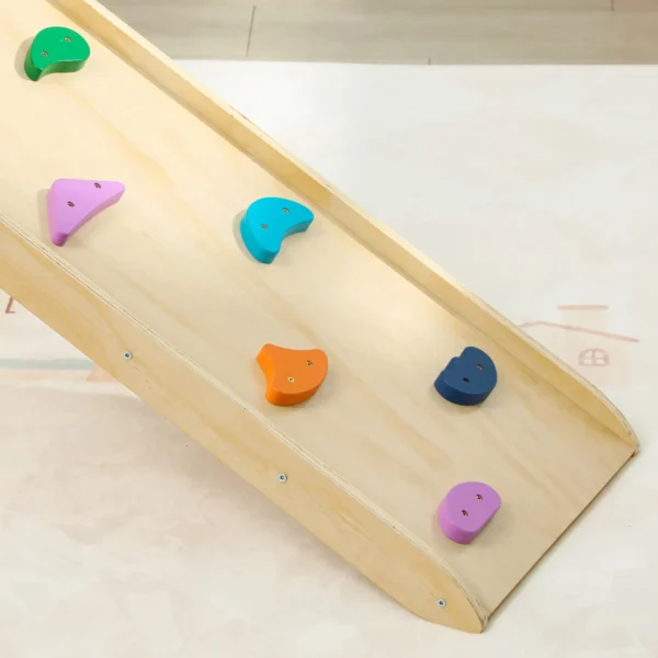 Escalada para Niños de 18-48 Meses 3 en 1 con Rampa para Deslizarse o Escalar 175x70x89 cm Multicolor 5 - Imagen 3