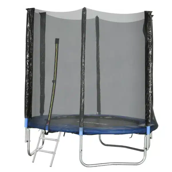 Trampolín de exterior con red de seguridad Ø180 cm para niños y adultos CAMA ELASTICA - Imagen 2