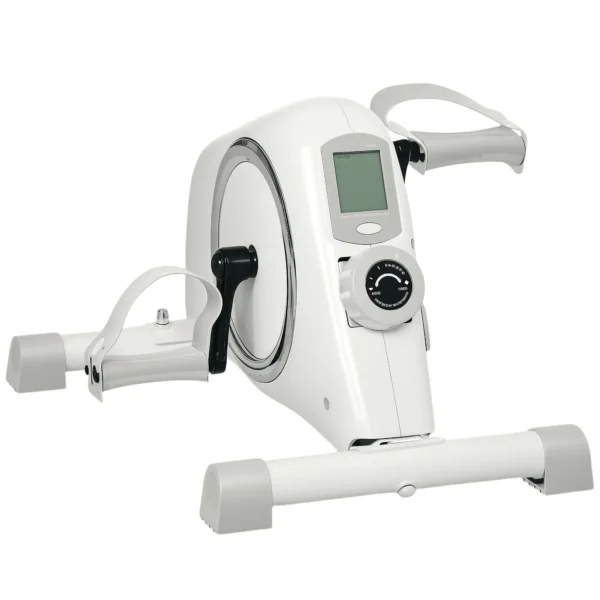 Mini Bicicleta Estática con Resistencia Magnética Pantalla LCD y Pedales Antideslizantes para Ejercitar Brazos y Piernas - Imagen 3