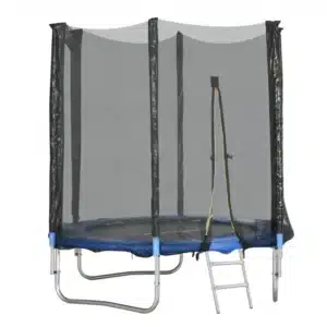 Trampolín de exterior con red de seguridad Ø180 cm para niños y adultos CAMA ELASTICA