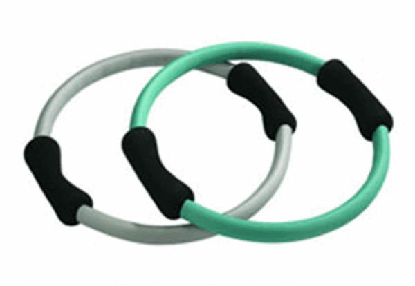 Aro Pilates fibra de vidrio Apoyo integrado Ø38 cm