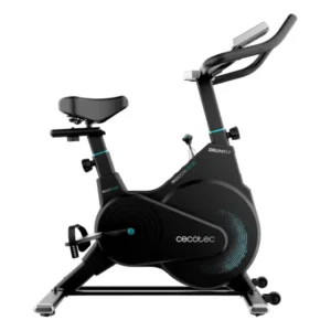 DrumFit Indoor 10000 Race Bicicleta de ciclismo indoor compacta con volante de inercia de 10 Kg. Pantalla LCD. Soporte para dispositivos. Pulsómetro. Ruedas de transporte. Resistencia por fricción. Sillín ajustable vertical y horizontalmente. Peso máximo de 120 kg y altura máxima 180 cm.