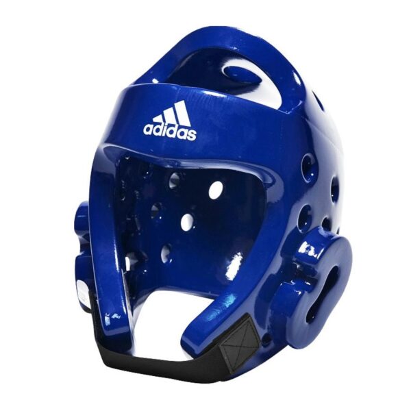 CASCO TAEKWONDO ADITHG01 AZUL/ROJO - Imagen 3