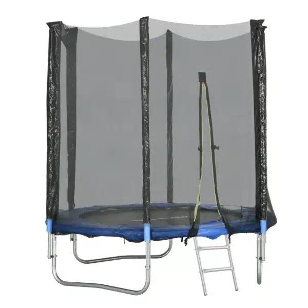 Trampolín de exterior con red de seguridad Ø180 cm para niños y adultos CAMA ELASTICA - Imagen 3