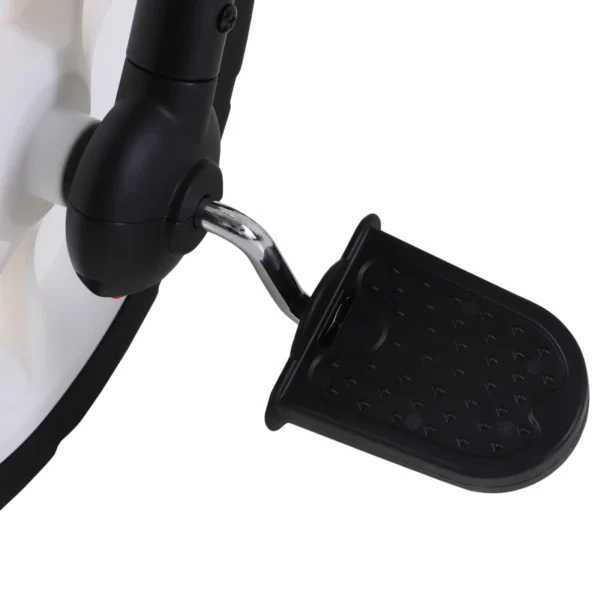 Bicicleta de Equilibrio con Pedales y Ruedas Entrenamiento Extraíbles de Asiento Regulable 33-38cm Niños +24 Meses Carga 25kg Negro - Imagen 2