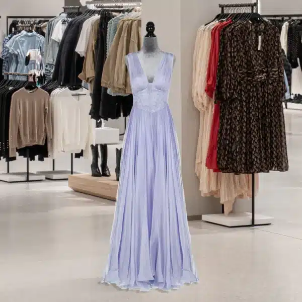 Maniquí de Costura Ajustable a 130-168 cm con Trípode de Madera para Fotografía de Moda Exposición de Prendas Gris - Imagen 7