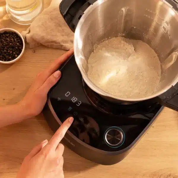 Mambo 11090 Habana Robot de cocina wifi con 37 funciones, APP, sistema autolimpieza, accesorios OneClick, báscula integrada, jarra inox y jarra antiadherente Habana - Imagen 9