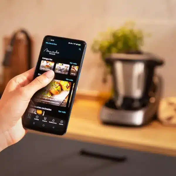 Mambo 11090 Habana Robot de cocina wifi con 37 funciones, APP, sistema autolimpieza, accesorios OneClick, báscula integrada, jarra inox y jarra antiadherente Habana - Imagen 7