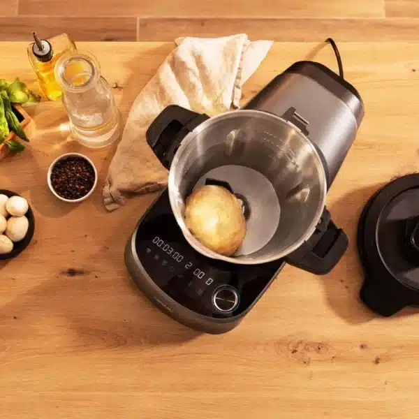 Mambo 11090 Habana Robot de cocina wifi con 37 funciones, APP, sistema autolimpieza, accesorios OneClick, báscula integrada, jarra inox y jarra antiadherente Habana - Imagen 4