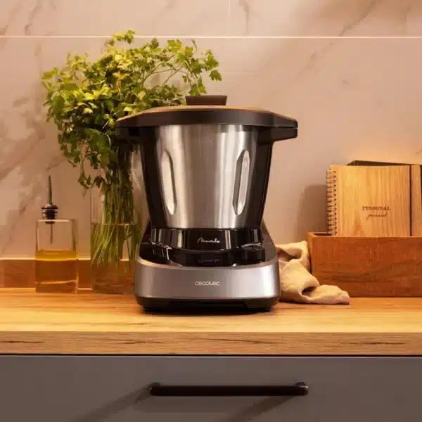Mambo 11090 Habana Robot de cocina wifi con 37 funciones, APP, sistema autolimpieza, accesorios OneClick, báscula integrada, jarra inox y jarra antiadherente Habana - Imagen 20