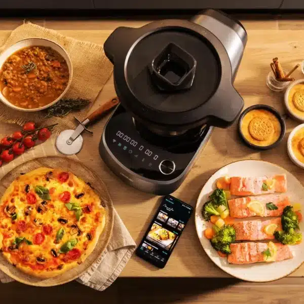 Mambo 11090 Habana Robot de cocina wifi con 37 funciones, APP, sistema autolimpieza, accesorios OneClick, báscula integrada, jarra inox y jarra antiadherente Habana - Imagen 19