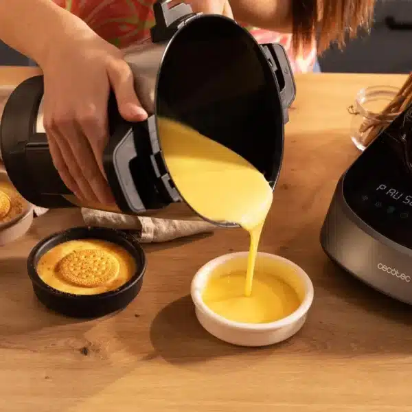 Mambo 11090 Habana Robot de cocina wifi con 37 funciones, APP, sistema autolimpieza, accesorios OneClick, báscula integrada, jarra inox y jarra antiadherente Habana - Imagen 18