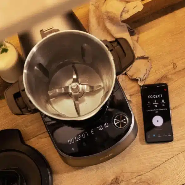 Mambo 11090 Habana Robot de cocina wifi con 37 funciones, APP, sistema autolimpieza, accesorios OneClick, báscula integrada, jarra inox y jarra antiadherente Habana - Imagen 15