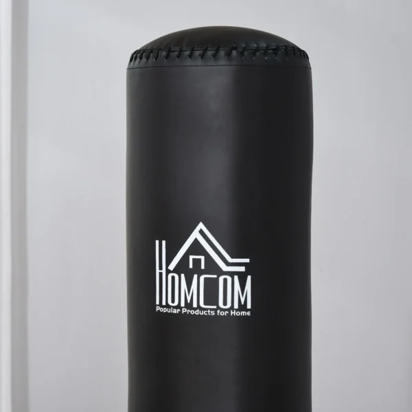 Saco de Boxeo de Pie para Adultos 170cm Altura Ajustable en 3 Niveles Punching Ball con Base Negro - Imagen 2