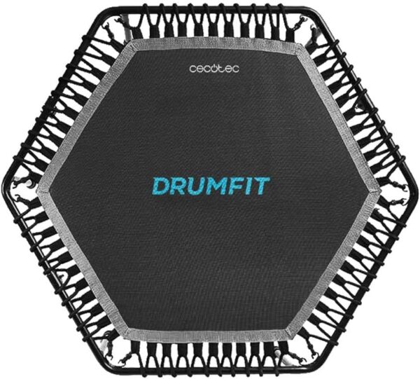 Drumfit Jump 920 Trampolín de fitness cama elástica. 92 cm de diámetro. Base de 6 patas. Máximo peso del usuario 100 Kg. CAMA ELASTICA - Imagen 8