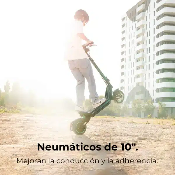 Bongo Serie Y65 Patinete eléctrico con motor de 1200 W (500 W nominal) y autonomía de 65 km. Ruedas de 10” y doble suspensión. Cumple con todos los requisitos de la nueva normativa española de circulación - Imagen 8