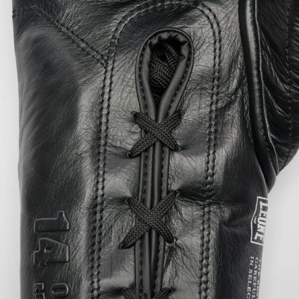 GUANTES DE BOXEO THE GREATEST CUERDA /10/12/14 OZ / GN111L BLANCO/ROJO/NEGRO/AZUL CUERO NATURAL - Imagen 8