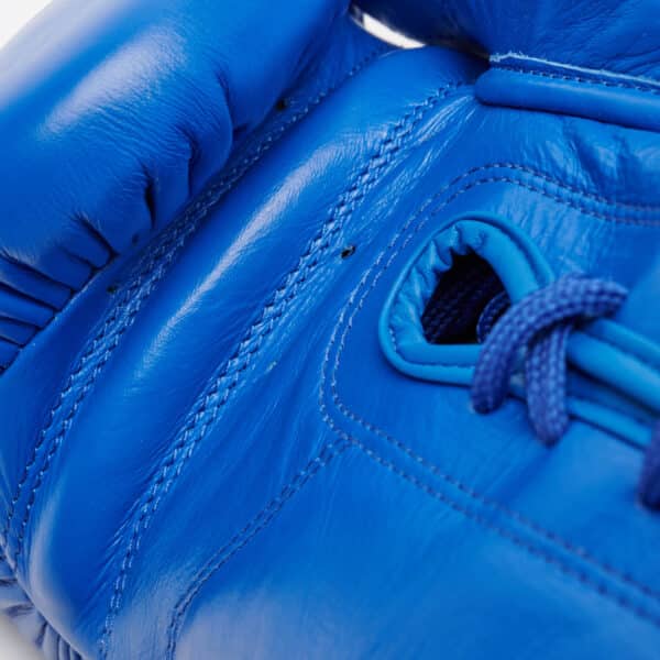 GUANTES DE BOXEO THE GREATEST CUERDA /10/12/14 OZ / GN111L BLANCO/ROJO/NEGRO/AZUL CUERO NATURAL - Imagen 19