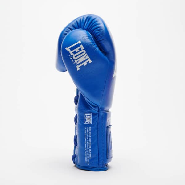 GUANTES DE BOXEO THE GREATEST CUERDA /10/12/14 OZ / GN111L BLANCO/ROJO/NEGRO/AZUL CUERO NATURAL - Imagen 12