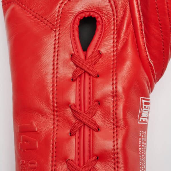 GUANTES DE BOXEO THE GREATEST CUERDA /10/12/14 OZ / GN111L BLANCO/ROJO/NEGRO/AZUL CUERO NATURAL - Imagen 25