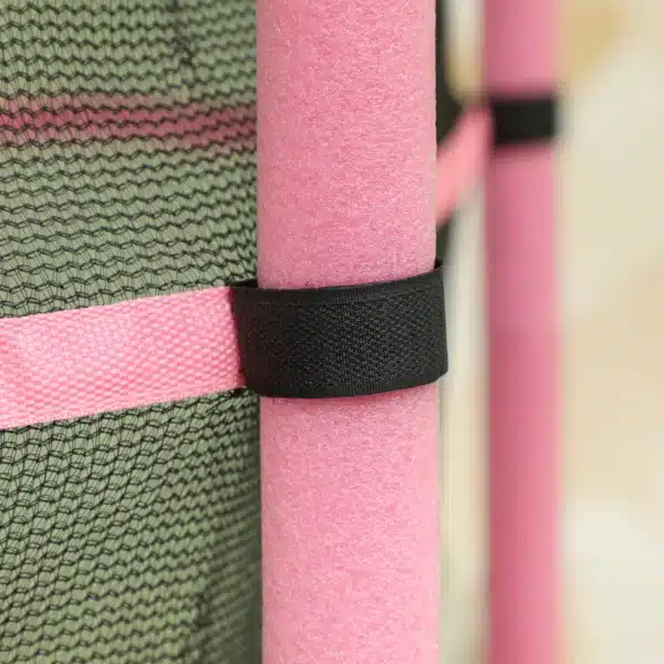 Trampolín para Niños de +3 Años Ø140 cm con Red de Seguridad y Marco de Acero para Interior y Exterior Rosa y Negro/NEGRO/AZUL CAMA ELASTICA - Imagen 3