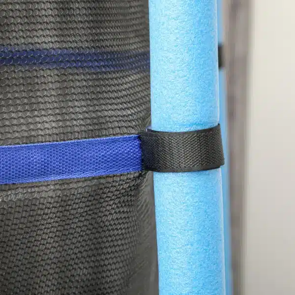 Trampolín para Niños de +3 Años Ø163 cm con Red de Seguridad y Marco de Acero Carga 50 kg para Interior y Exterior Azul/ROJO/NEGRO CAMA ELASTICA - Imagen 4