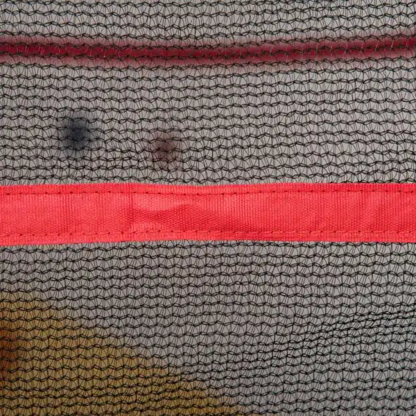 Trampolín para Niños +3 Años con Superficie de Salto Ø110 cm Red de Seguridad y Cubierta Protectora Ø163x163 cm Rojo CAMA ELASTICA - Imagen 3