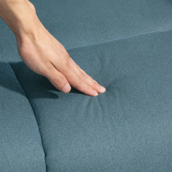 Sillón Relax Reclinable Eléctrico Levanta Personas con Mando a Distancia y Bolsillos Laterales Sillón Elevador Azul - Imagen 4