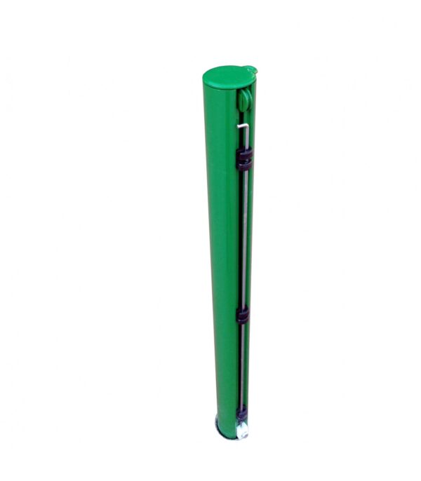Juego postes de tenis anclados de aluminio Ø 90 mm - Imagen 3