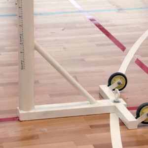 Juego anclajes para postes en L mediante taco químico.VOLEIBOL
