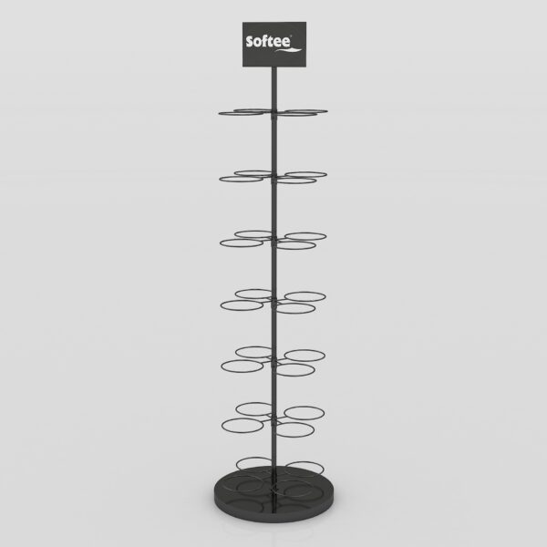 RACK EXPOSITOR BALONES ESTILO ÁRBOL ROTATIVO - Imagen 3