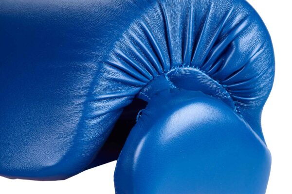 GUANTES C16 "COMPETITOR PRO" 10 OZ PU AZUL JUSPORTS - Imagen 4