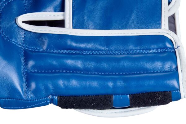 GUANTES C16 "COMPETITOR PRO" 10 OZ PU AZUL JUSPORTS - Imagen 3