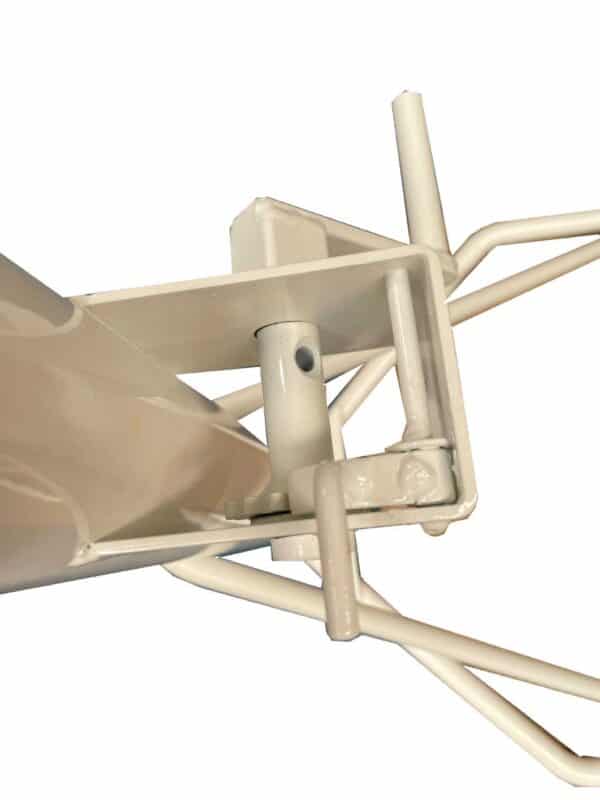 Juego de postes de tenis portátiles metálicos - Imagen 2