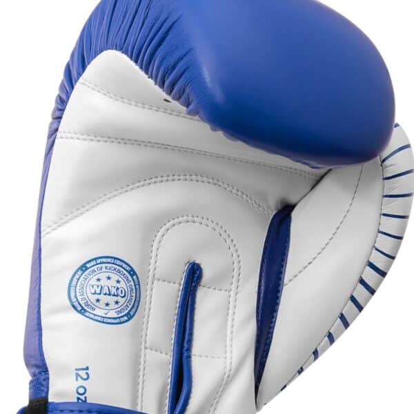 GUANTE DE COMPETICIÓN KICK BOXING ADIDAS WAKO (AZUL/BLANCO) ADIKBWKF200 KICKBOXING - Imagen 5