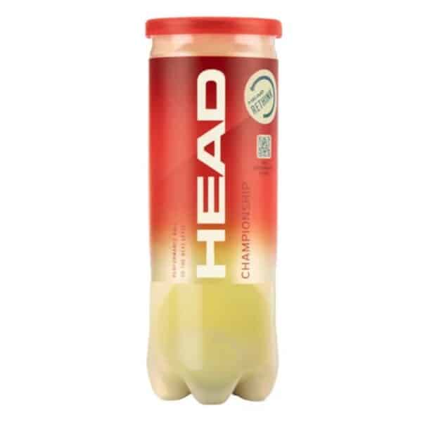 BOTE 3 PELOTAS TENIS HEAD CHAMPIONSHIP