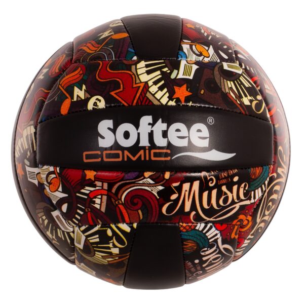 BALÓN VOLEIBOL SOFTEE COMIC TALLA 5 - Imagen 2