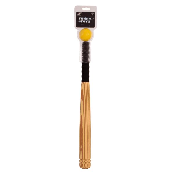 BATE CON PELOTA BÉISBOL SOFTEE "WOOD" - Imagen 4