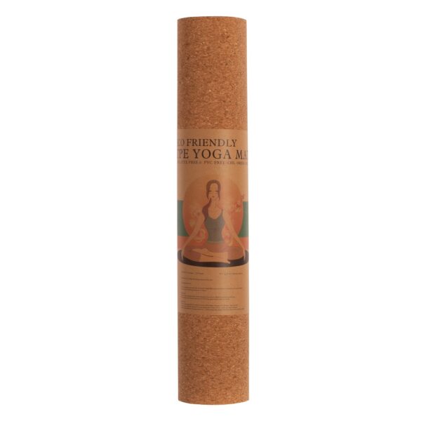COLCHONETA DE PILATES CORK 183x61x0,5cm.