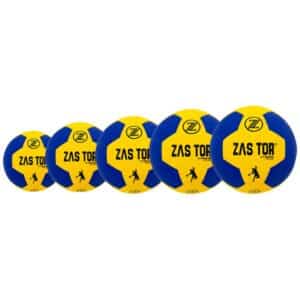 Balón balonmano X-TREME HB2400 amarillo/azul Disponible en talla 00-0-1-2-3