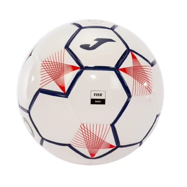 Balón Fútbol Joma Neptune II Blanco/Rojo T-5 - Imagen 3