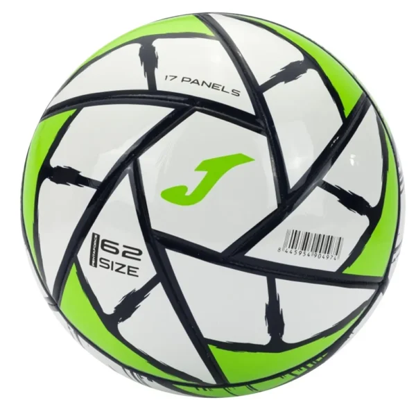 Balón Fútbol Sala Joma Pentaforce Verde Flúor-Marino T-62 - Imagen 2