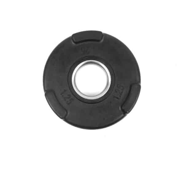 #Discos olímpicos engomados con agarre 50MM DIAMETRO INTERIOR - Imagen 3